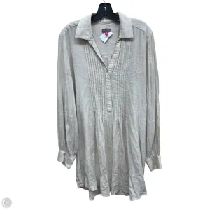 Dress Casual Short By Vince Camuto In Tan, Size: Xl