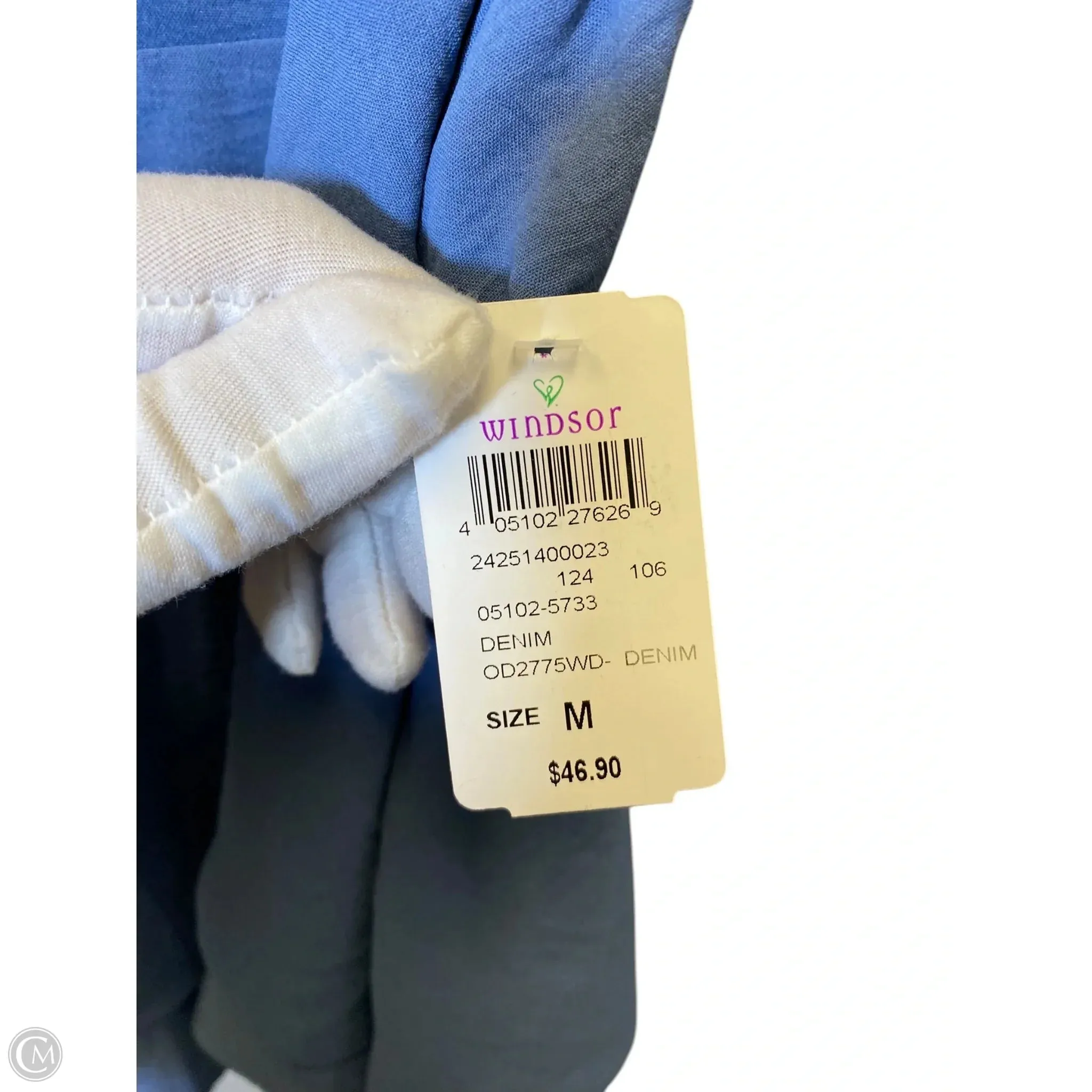 Dress Casual Short By Windsor In Blue, Size: M