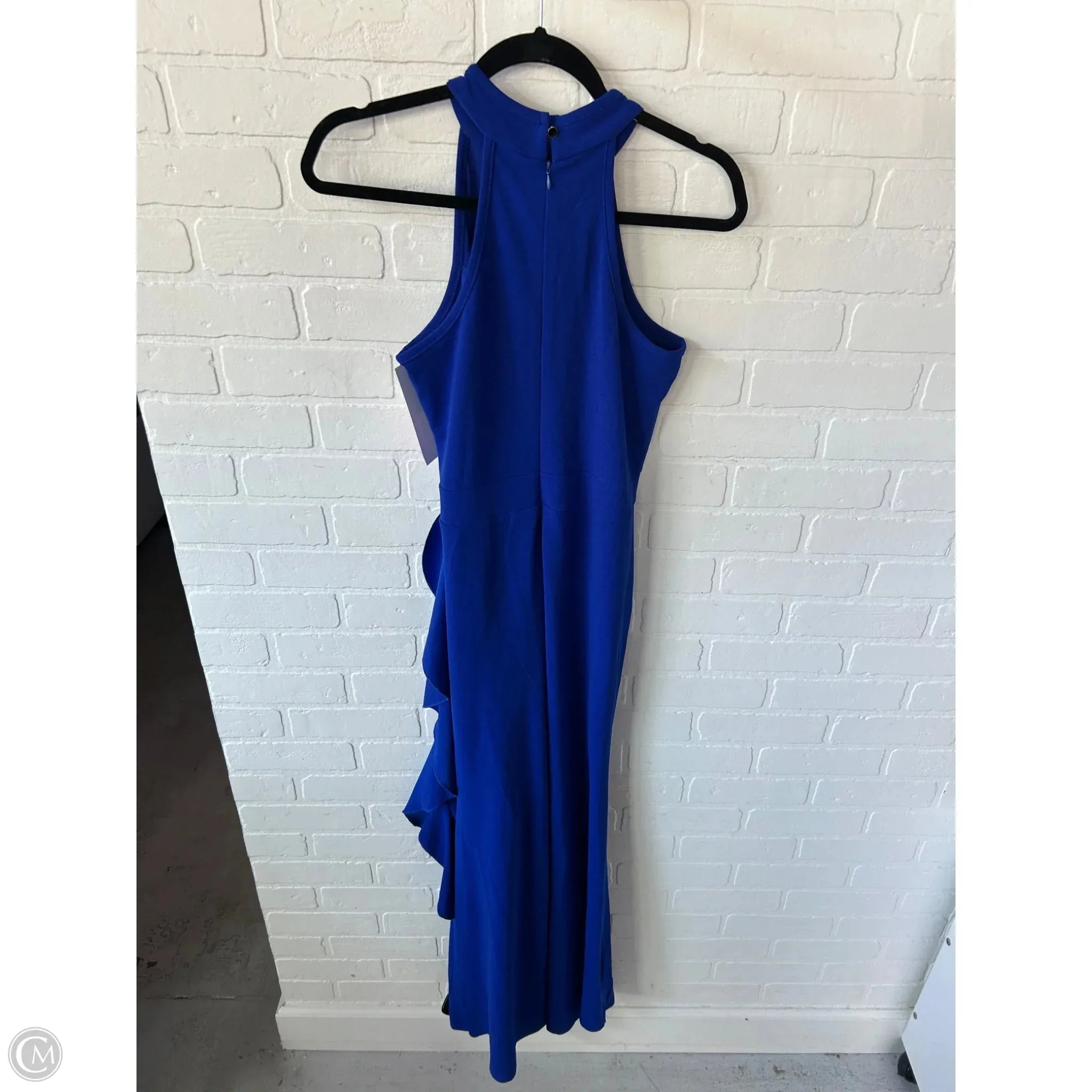 Dress Party Long By Clothes Mentor In Blue, Size: M