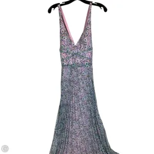 Dress Party Long By Shelli Segal In Floral Print, Size: 4