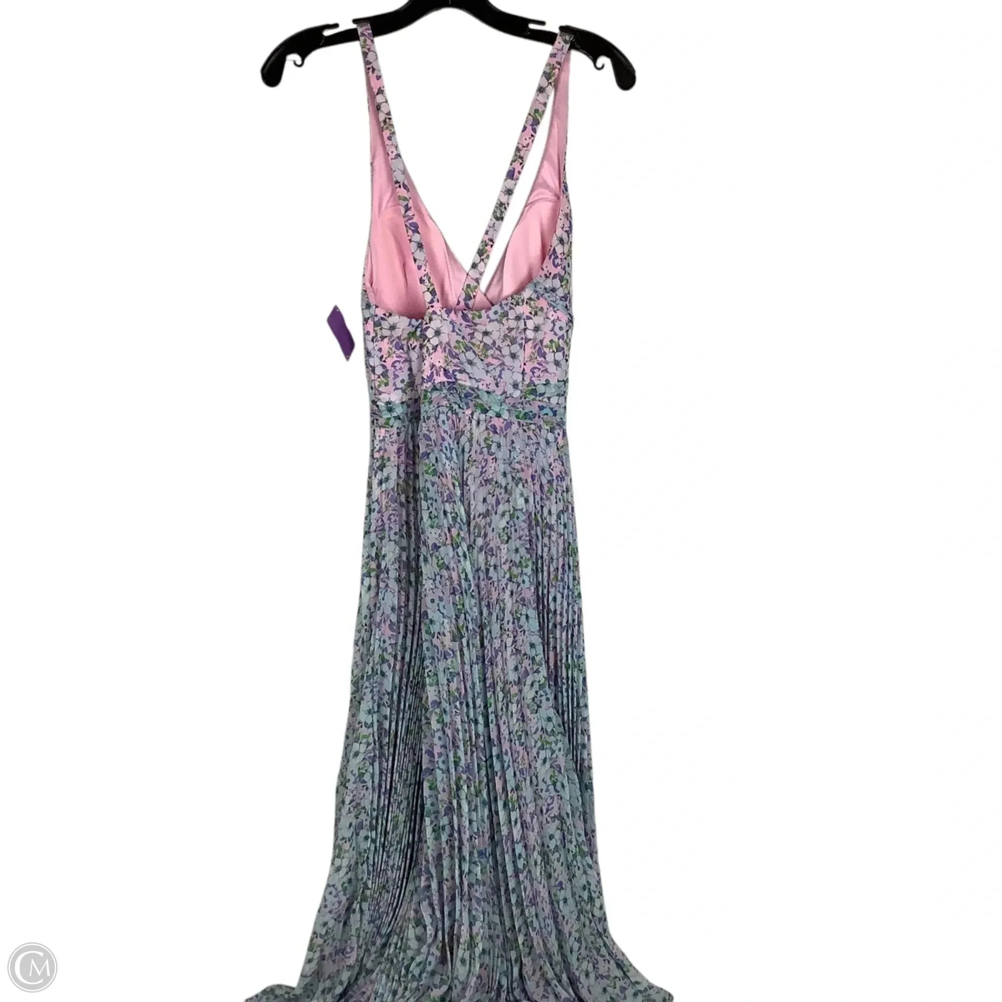 Dress Party Long By Shelli Segal In Floral Print, Size: 4