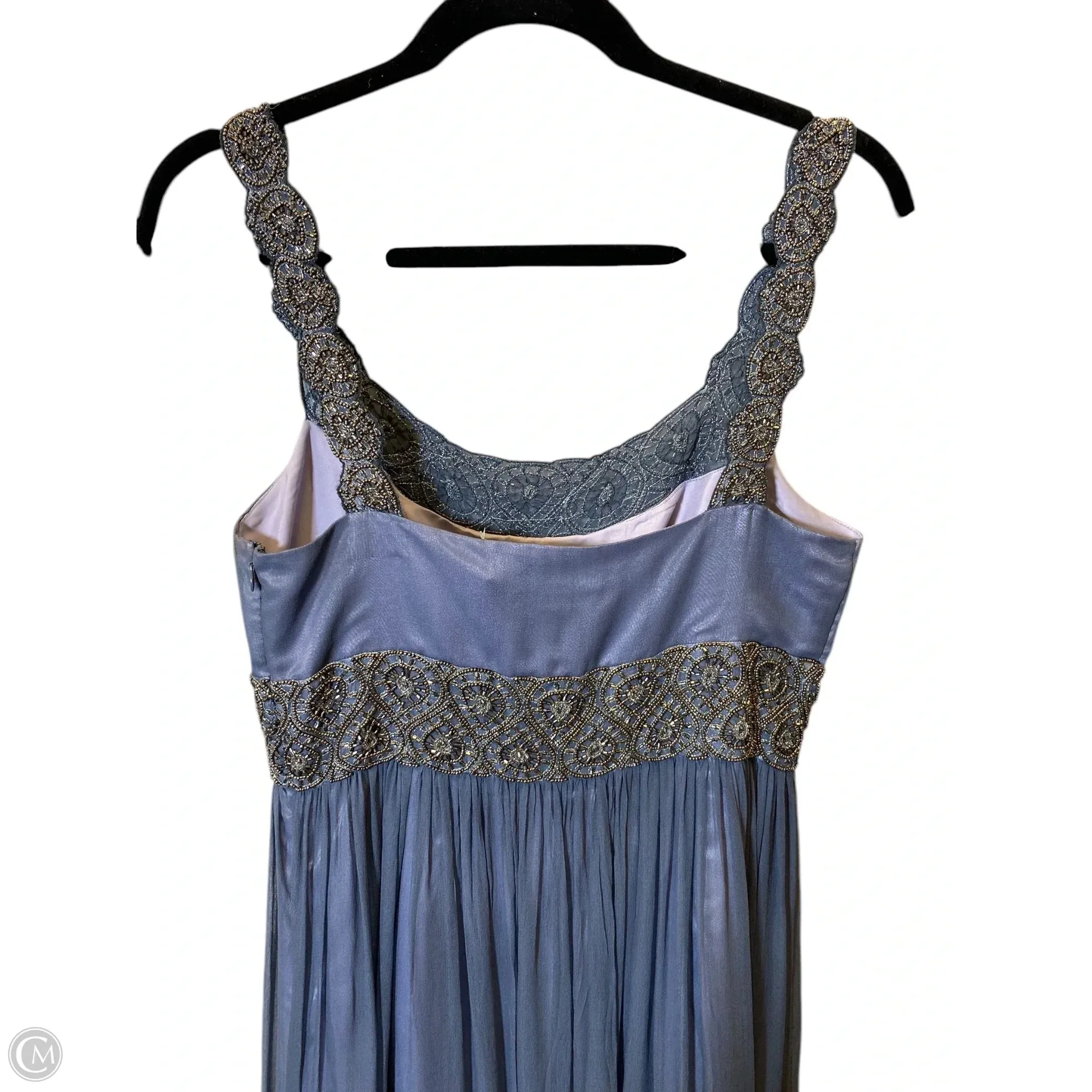 Dress Party Short By Adrianna Papell In Blue, Size: 8