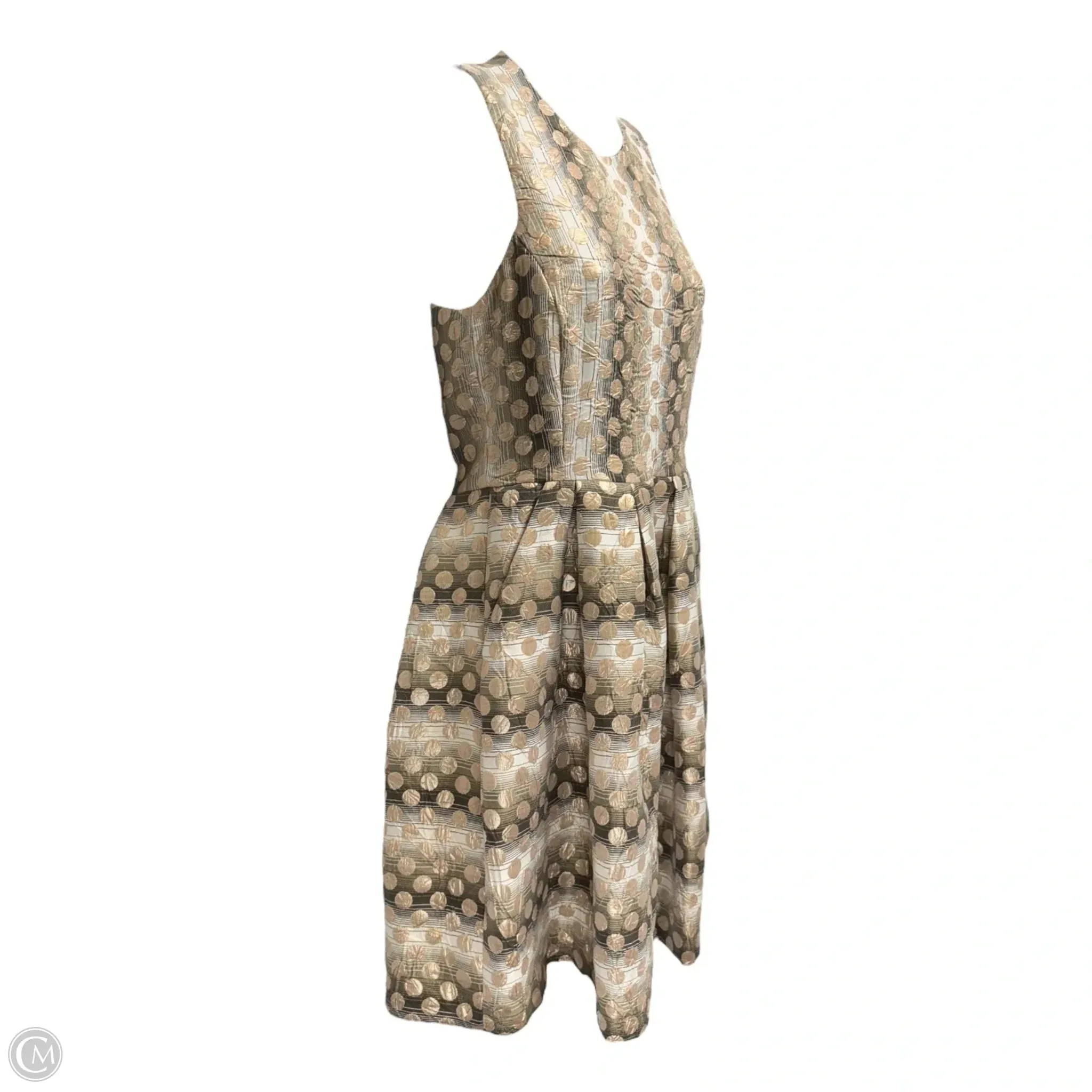 Dress Party Short By Hunter Dixon  In Polkadot Pattern, Size: 2