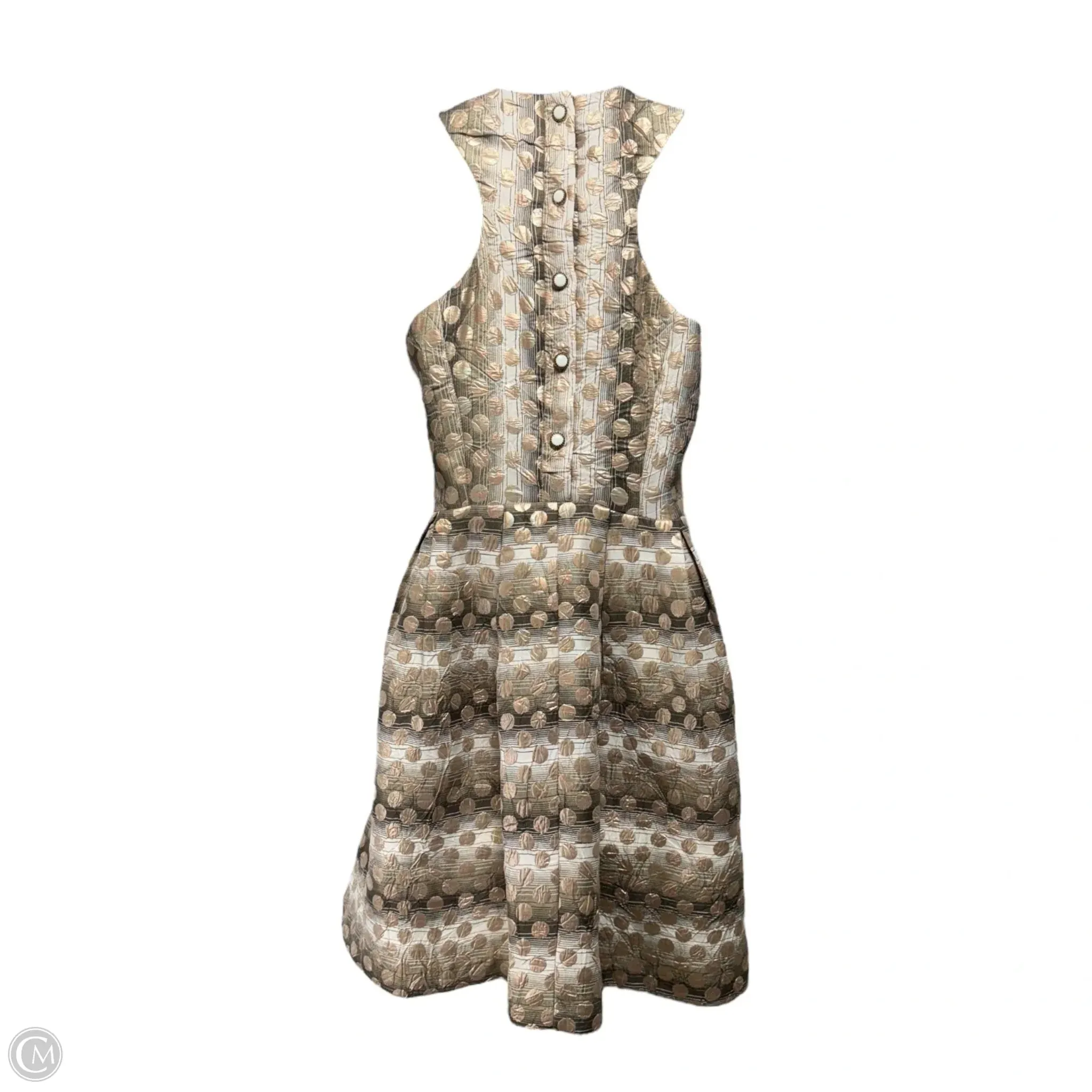 Dress Party Short By Hunter Dixon  In Polkadot Pattern, Size: 2