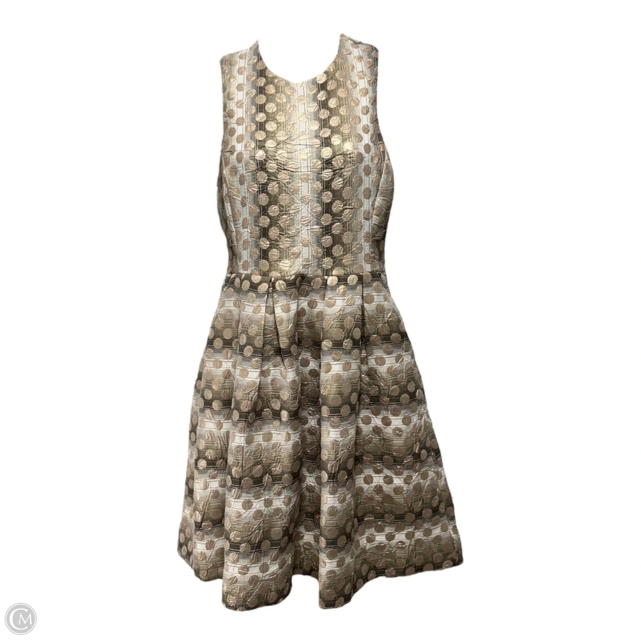 Dress Party Short By Hunter Dixon  In Polkadot Pattern, Size: 2
