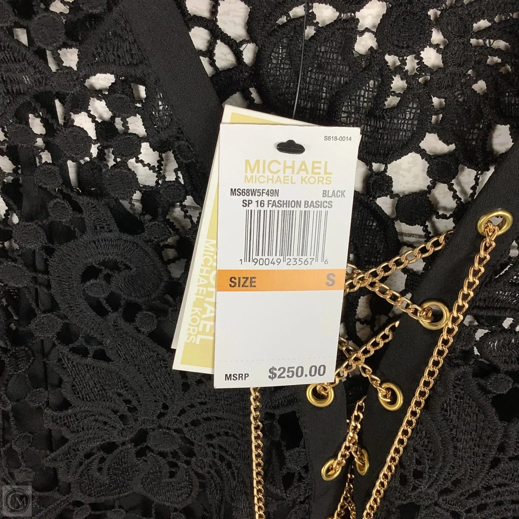 Dress Party Short By Michael By Michael Kors In Black, Size: S