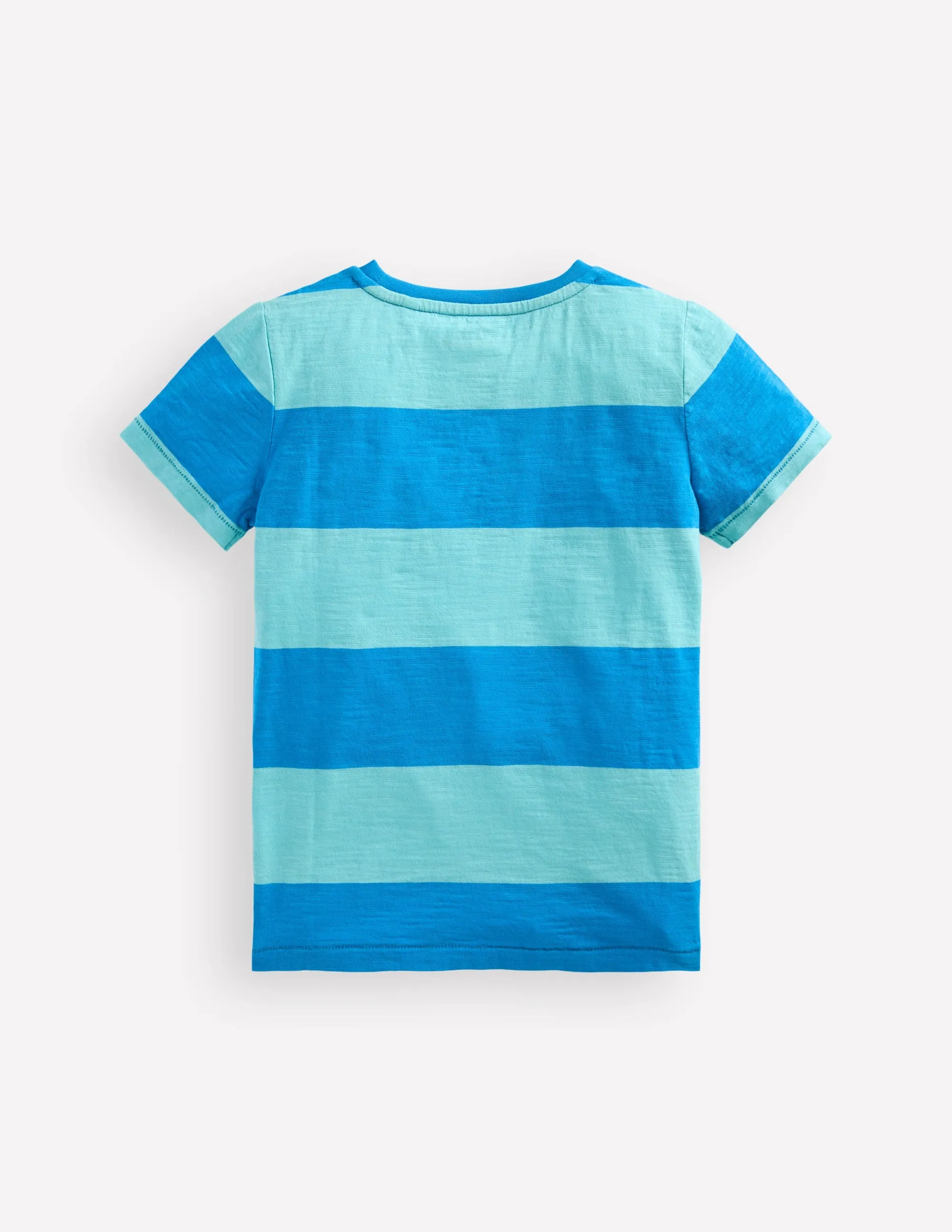 Everyday Short Sleeve T-Shirt-Barbados Beach/Indigo Bunting