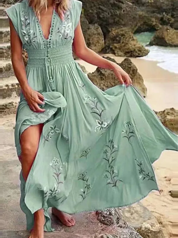 Fashion Sexy Slim Floral Skirt