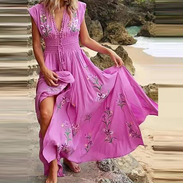 Fashion Sexy Slim Floral Skirt