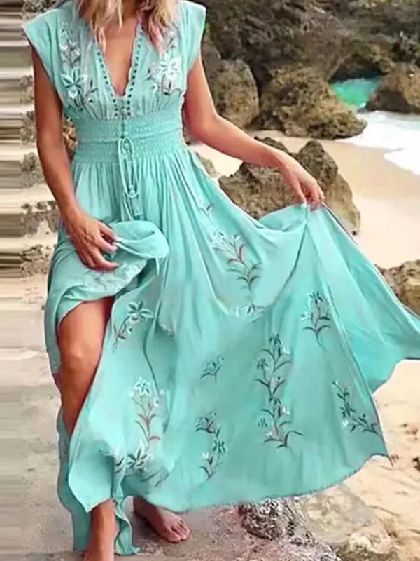 Fashion Sexy Slim Floral Skirt