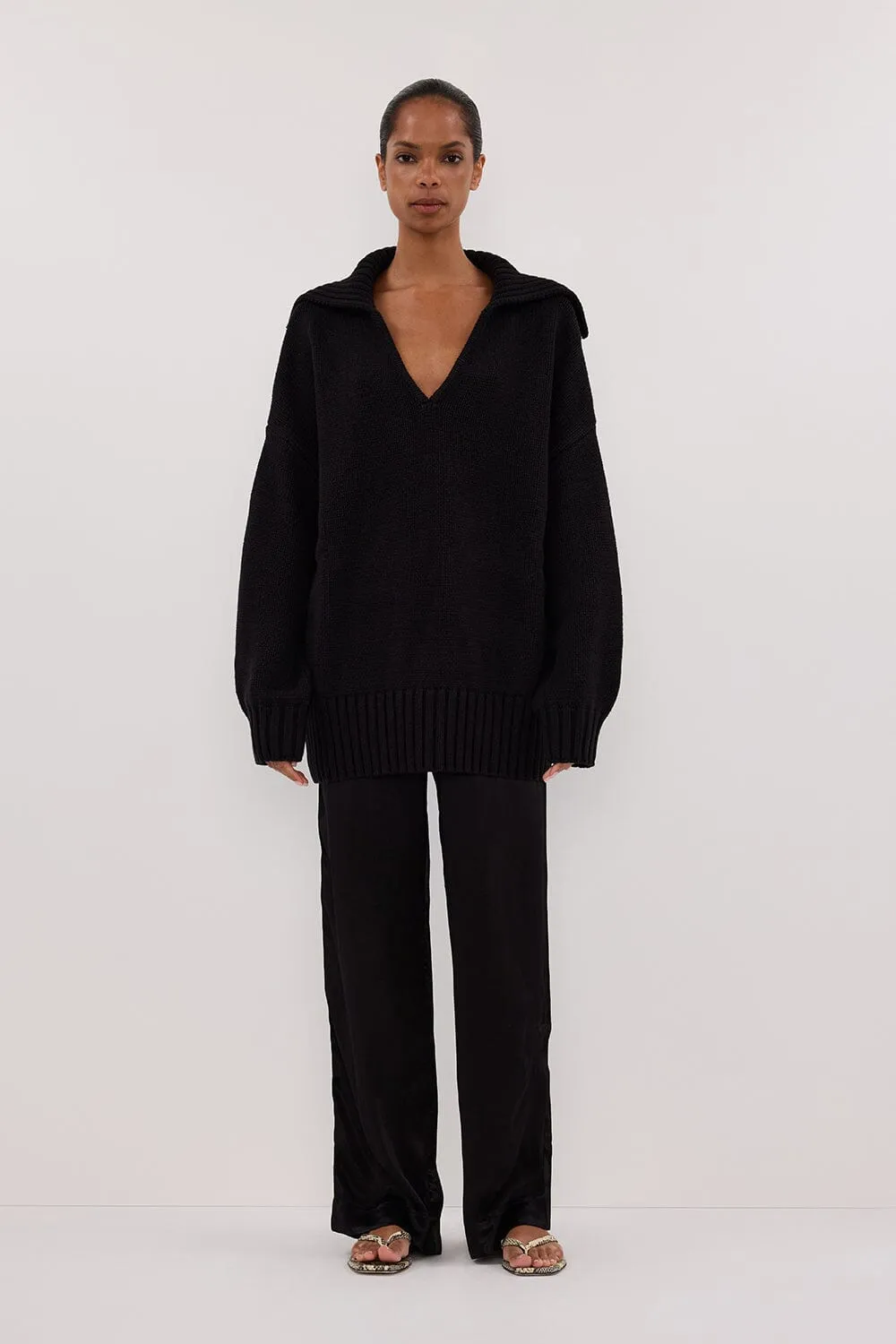 FRANKIE BLACK SAILOR JUMPER