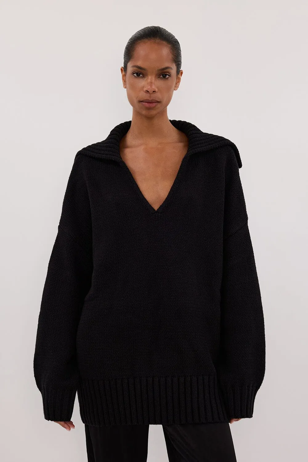 FRANKIE BLACK SAILOR JUMPER