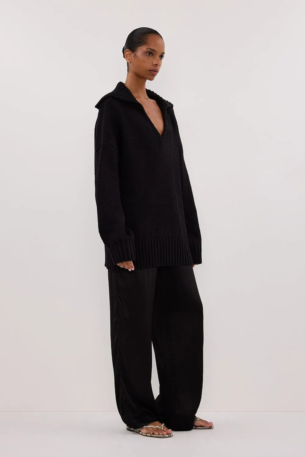 FRANKIE BLACK SAILOR JUMPER