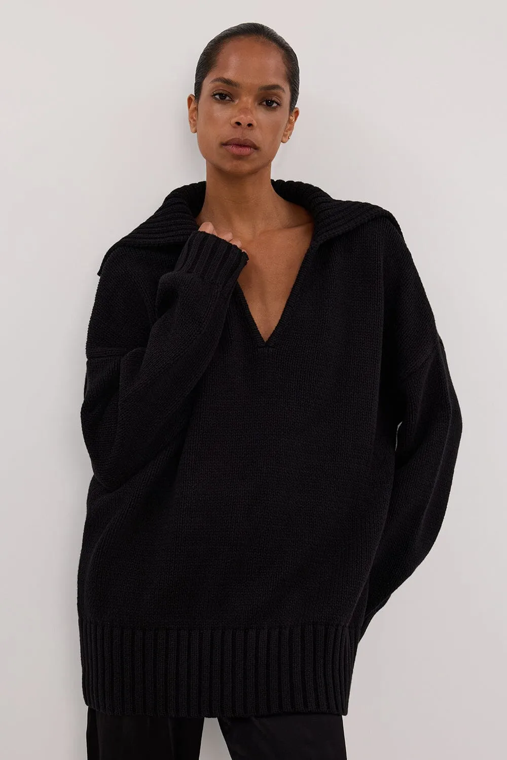 FRANKIE BLACK SAILOR JUMPER