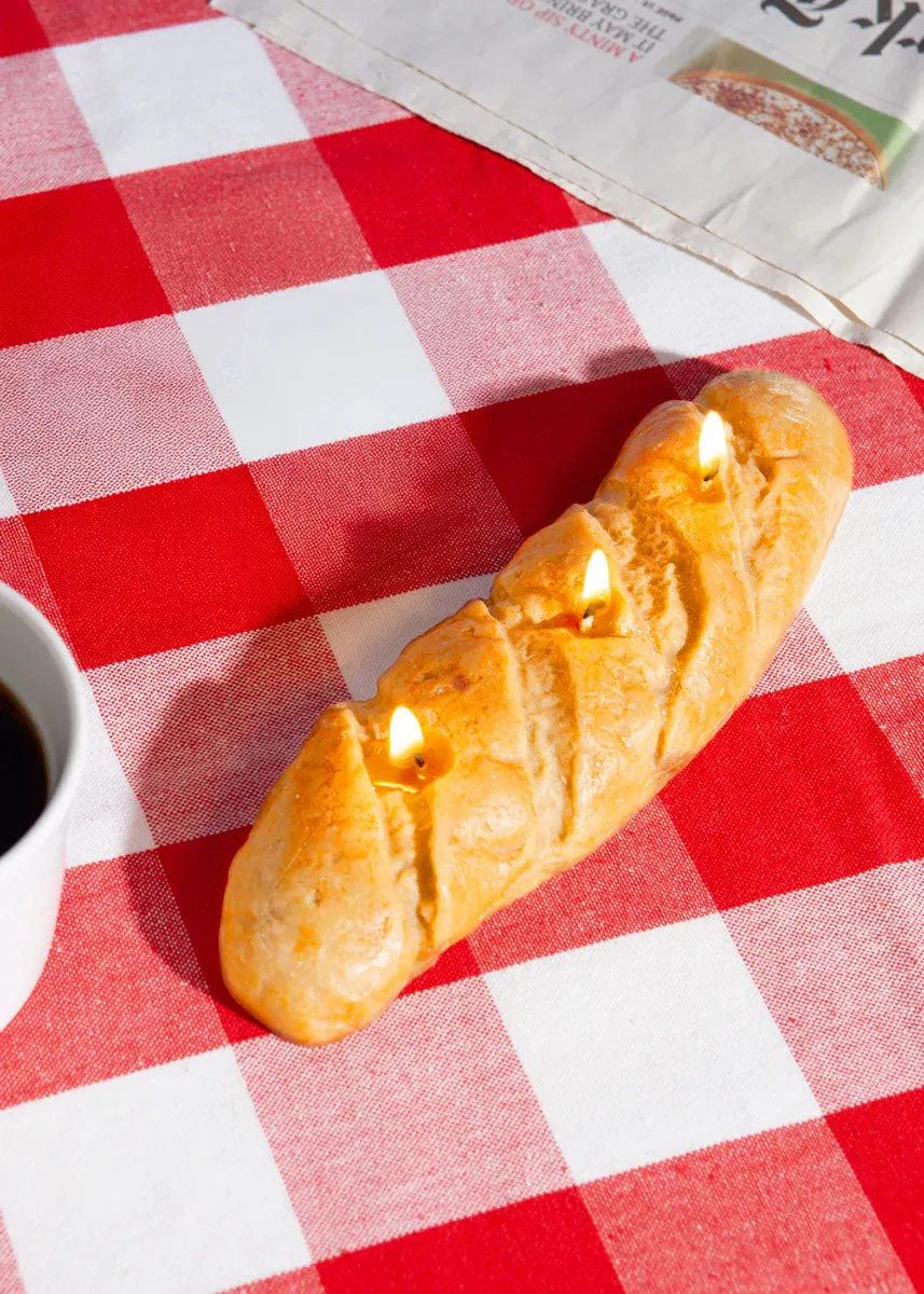Good Morning Baguette Candle