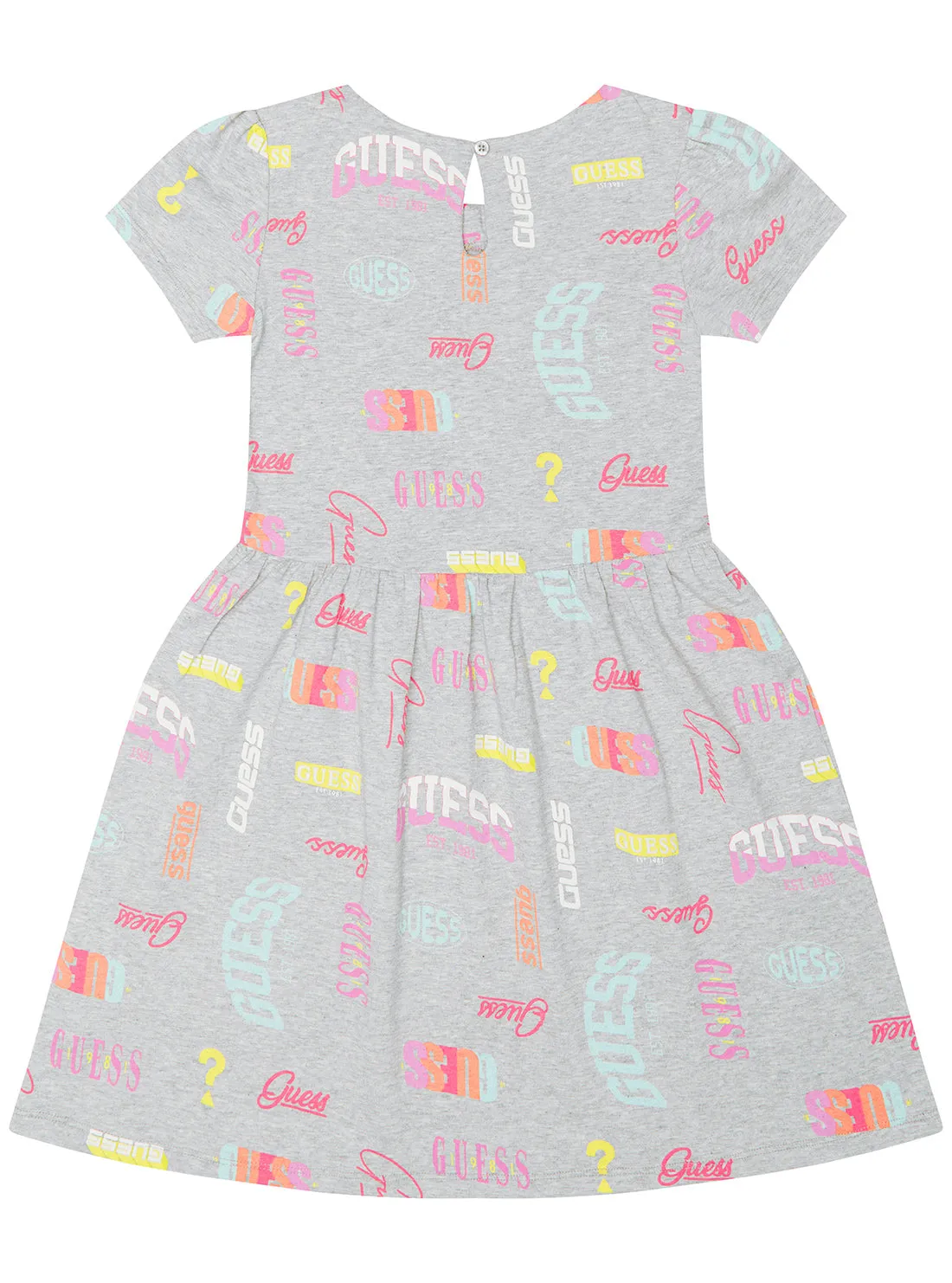Grey Sport Mini Logo Dress (2-7)