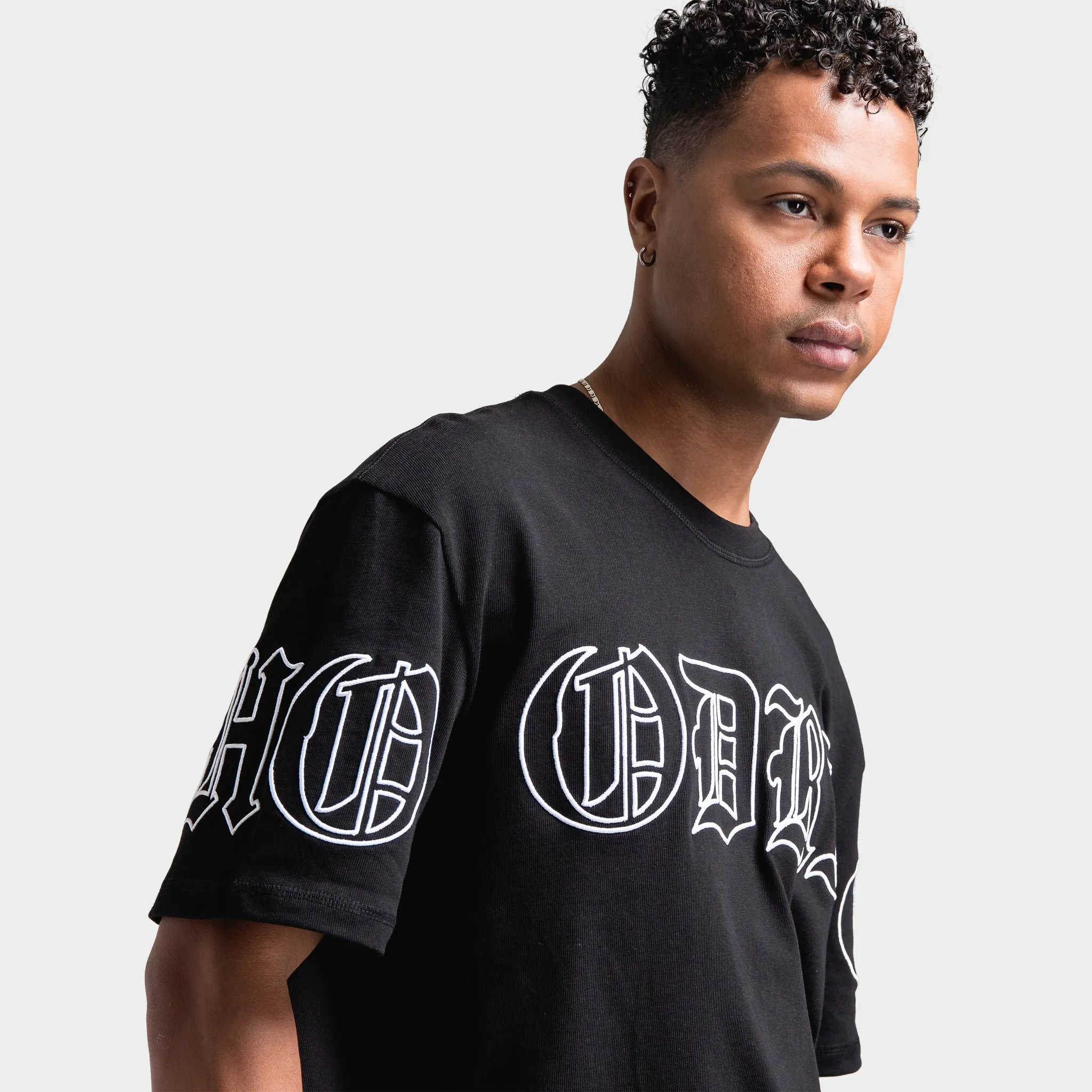 Hoodrich Helix T-Shirt Black / White