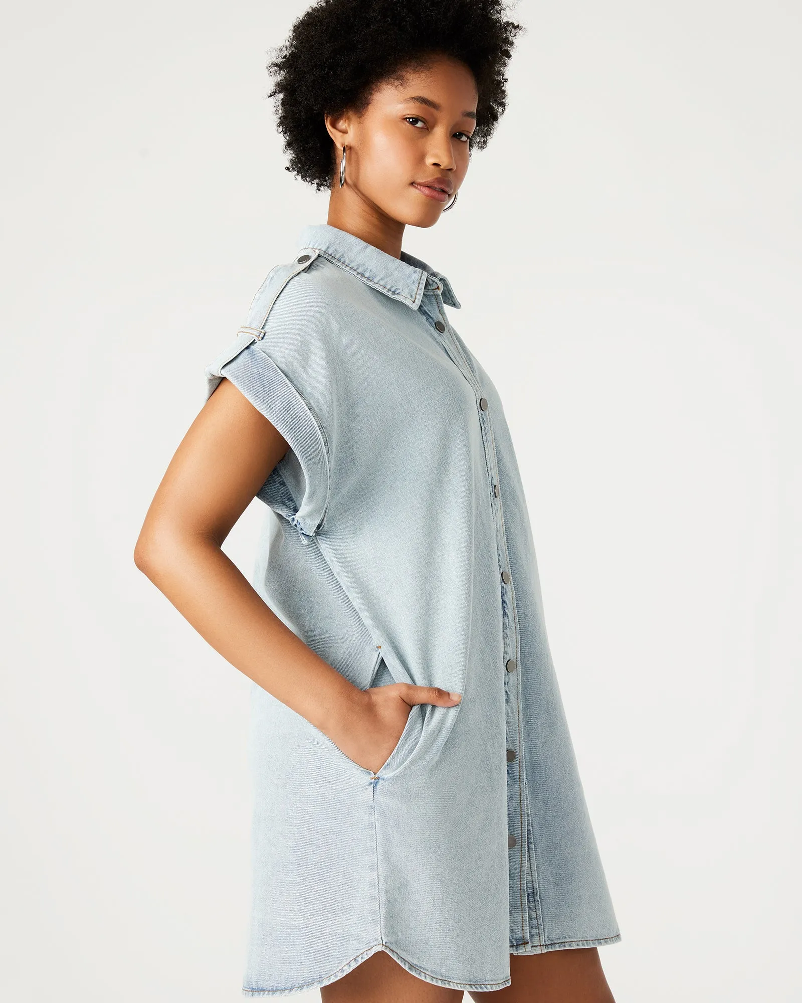 ILARA DENIM DRESS