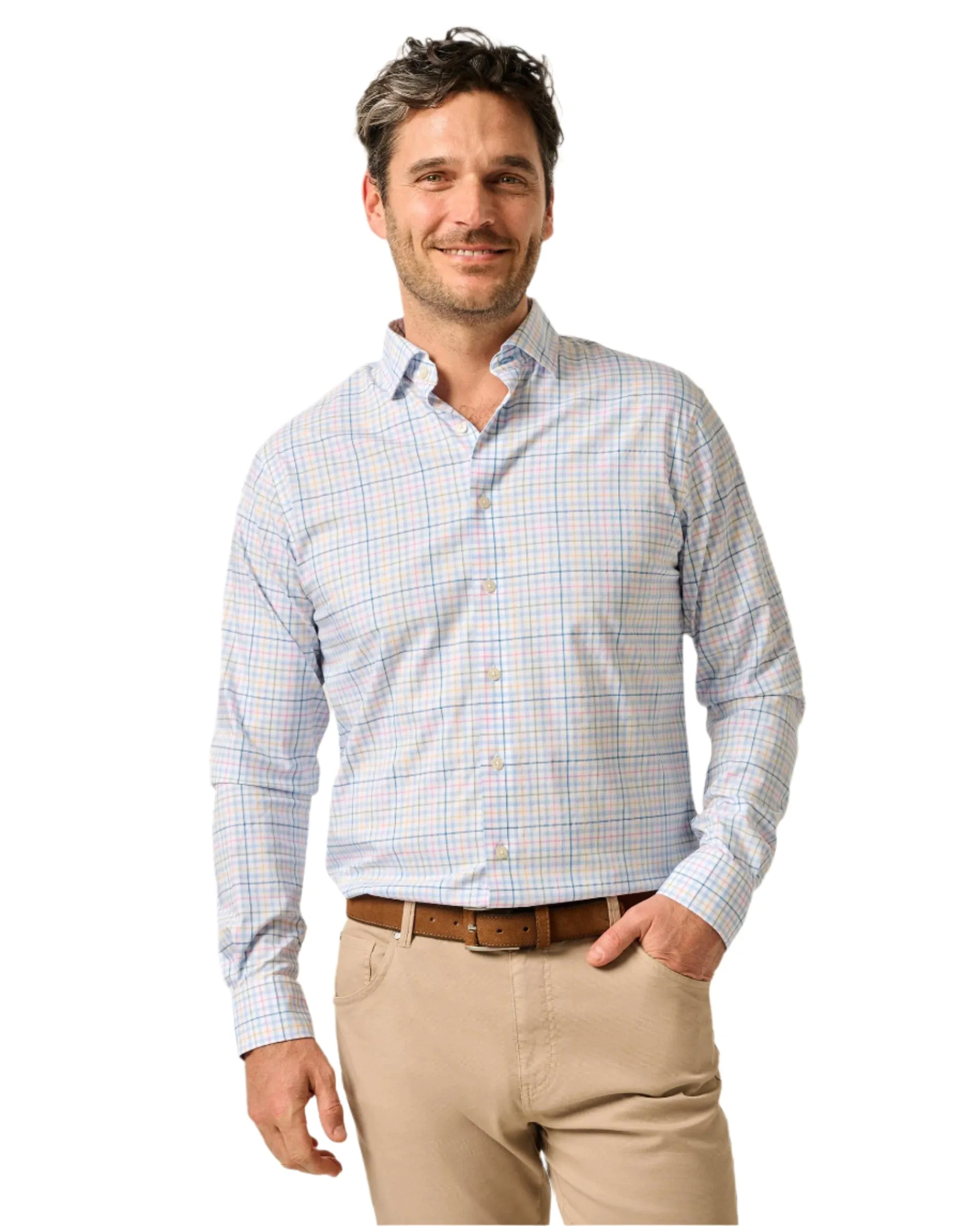 Johnnie-O Men's Singleton Button Up Shirt