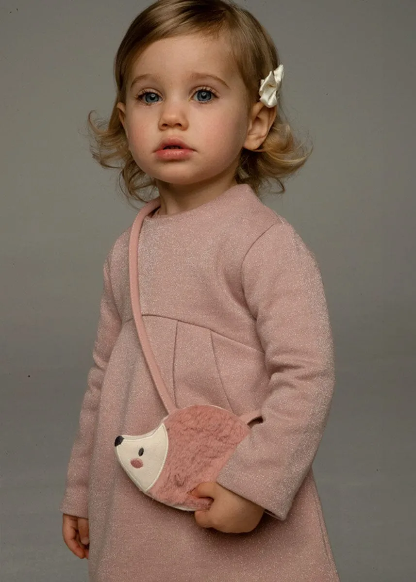 Juniper Jersey Dress & Bag - Blush