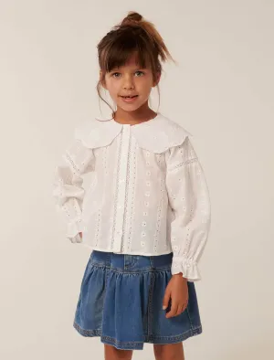 Kirby Girls Collar Blouse