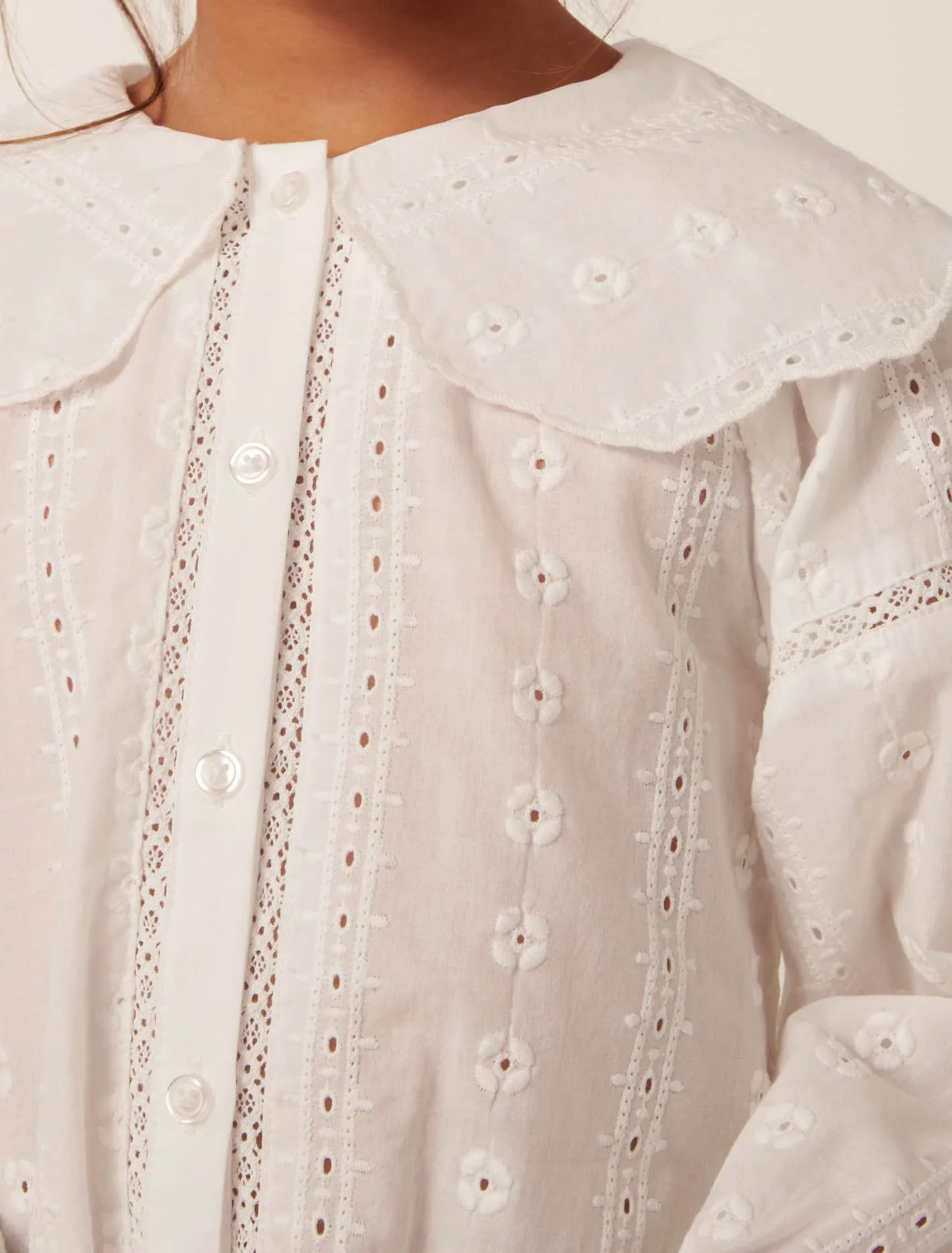 Kirby Girls Collar Blouse