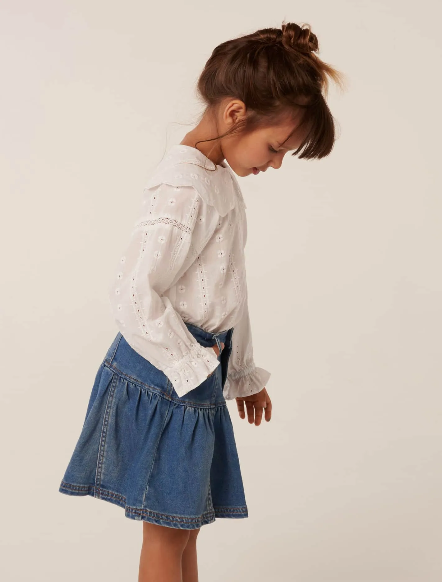 Kirby Girls Collar Blouse