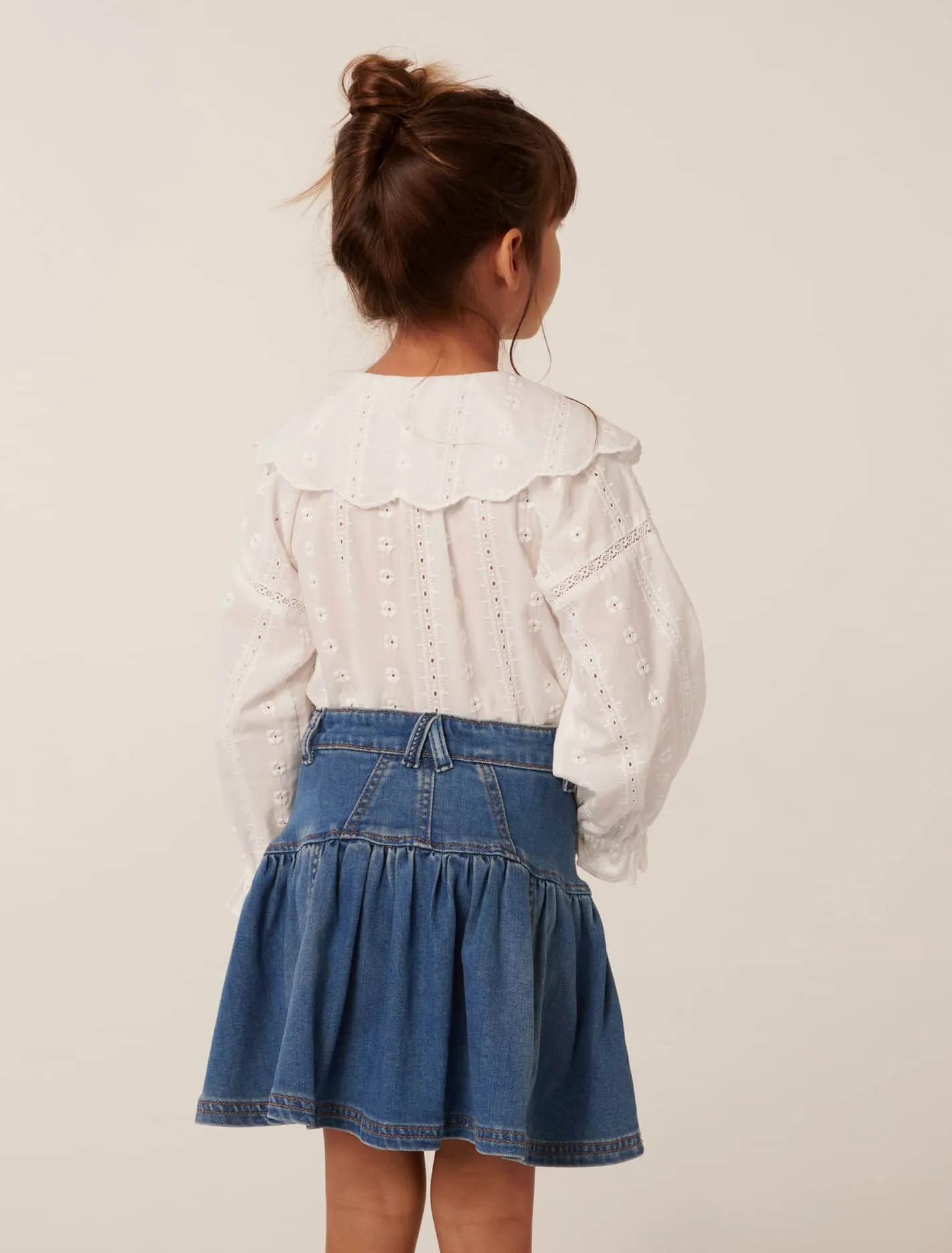 Kirby Girls Collar Blouse