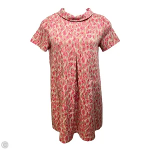 Knit Leopard Dress Casual Short By Tyler Boe In Pink & Tan, Size: M