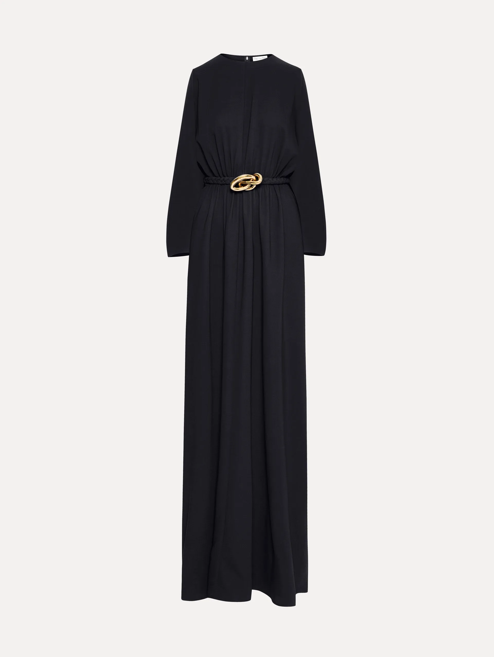 Knotted Belt Georgette Caftan