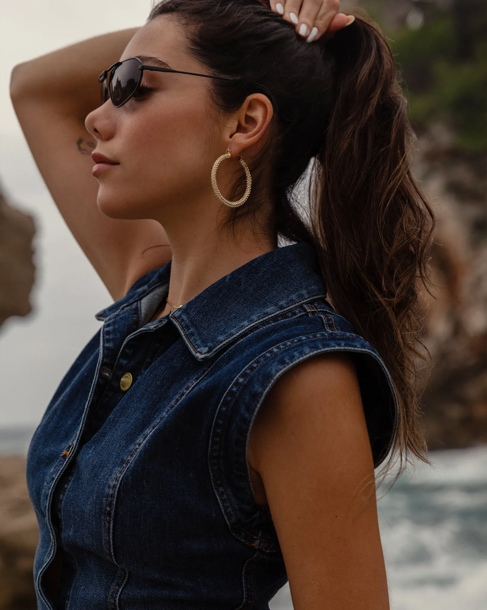 Lolita Denim Mini Dress