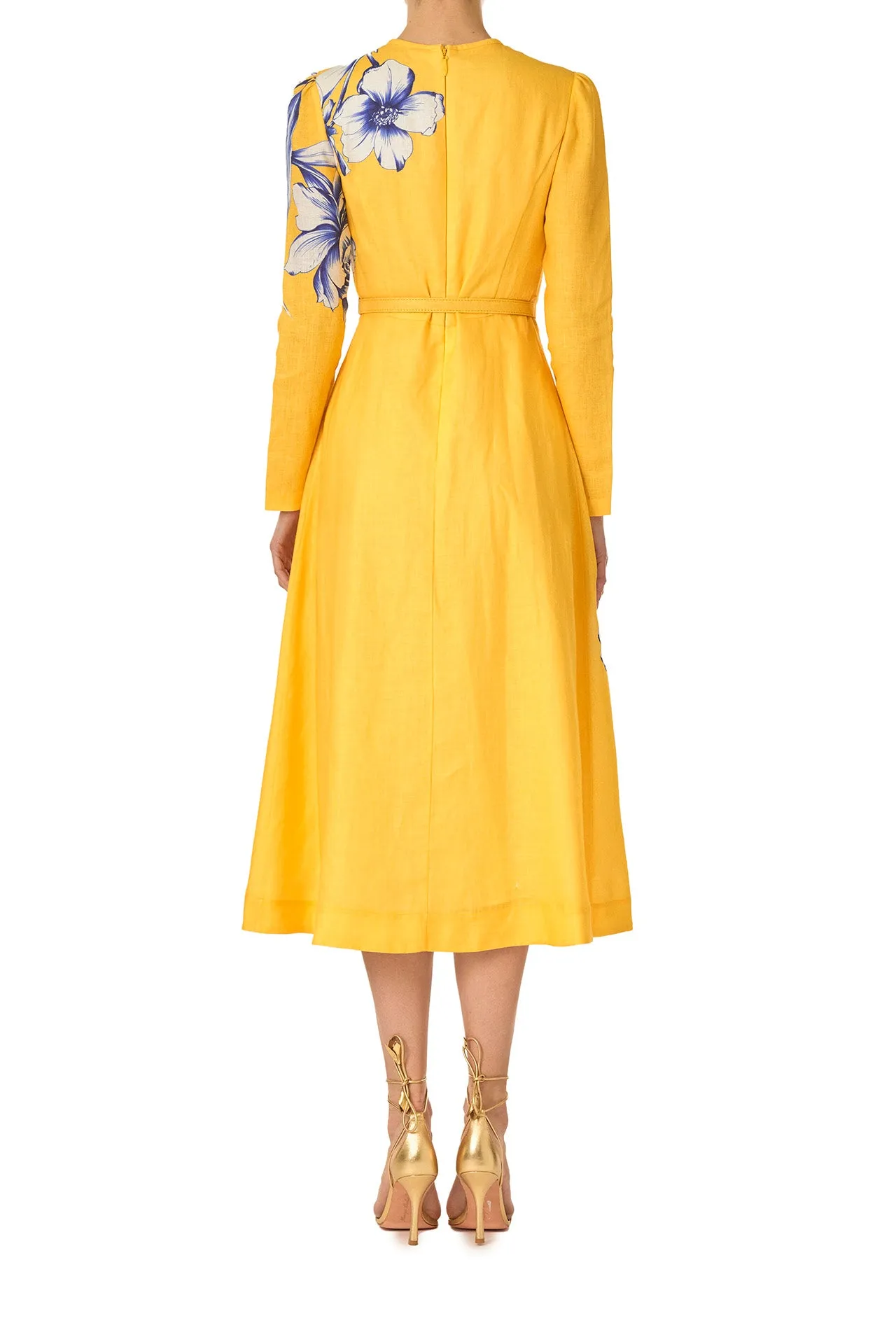 Long Sleeve Floral Day Dress