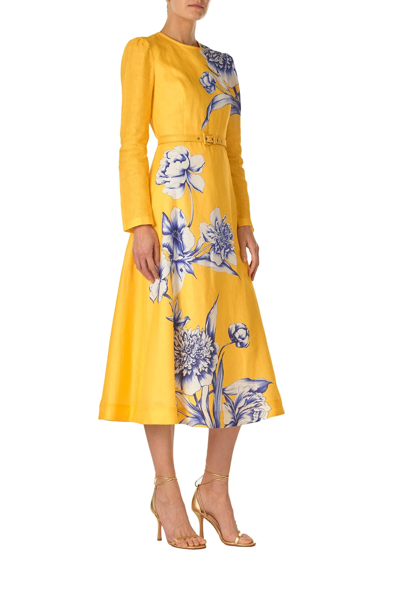 Long Sleeve Floral Day Dress