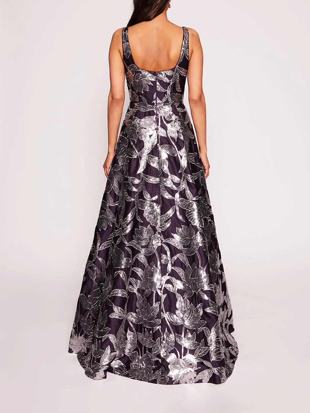 Lotus Sequin Gown