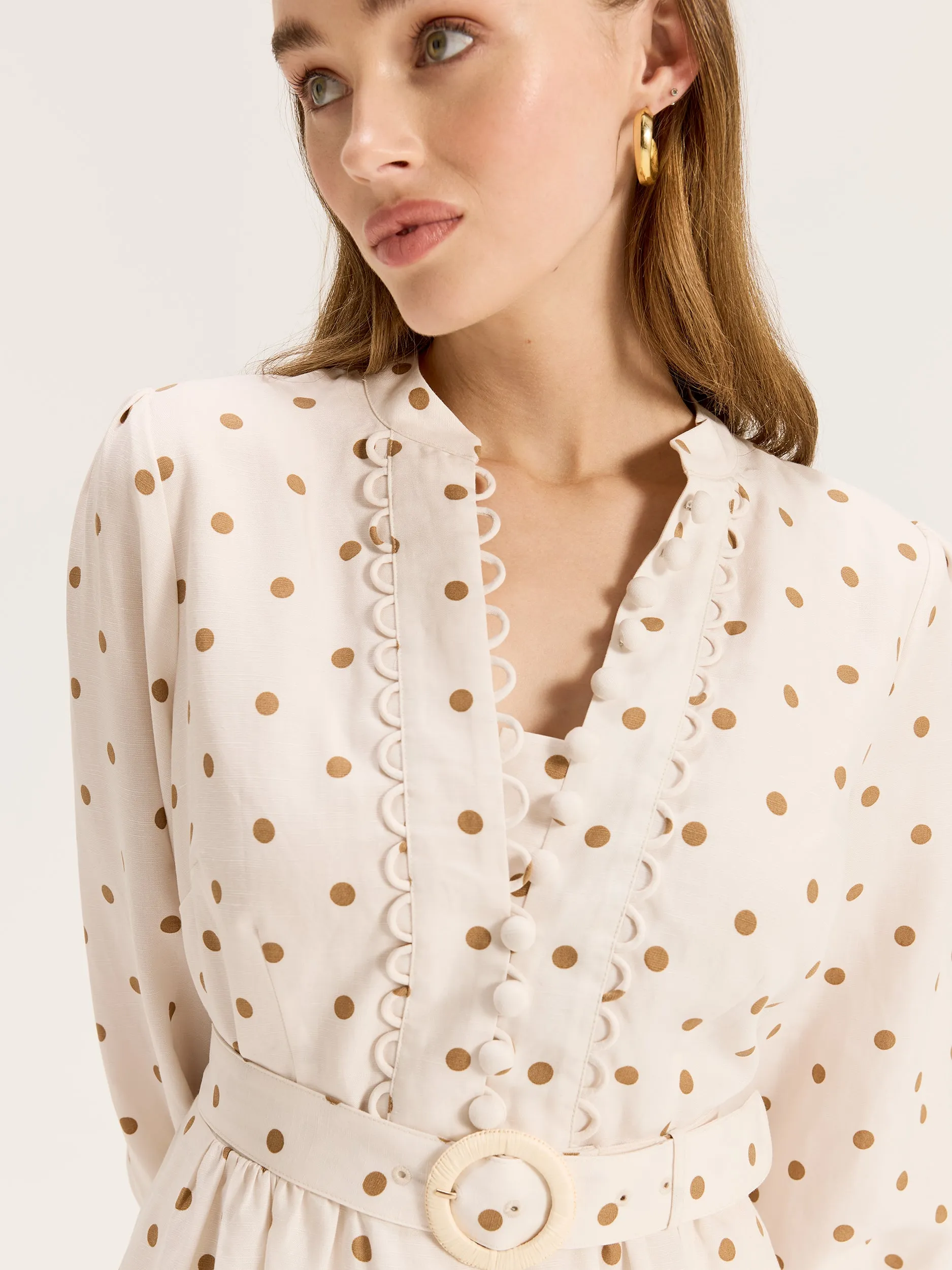 Match Spot Mini Dress