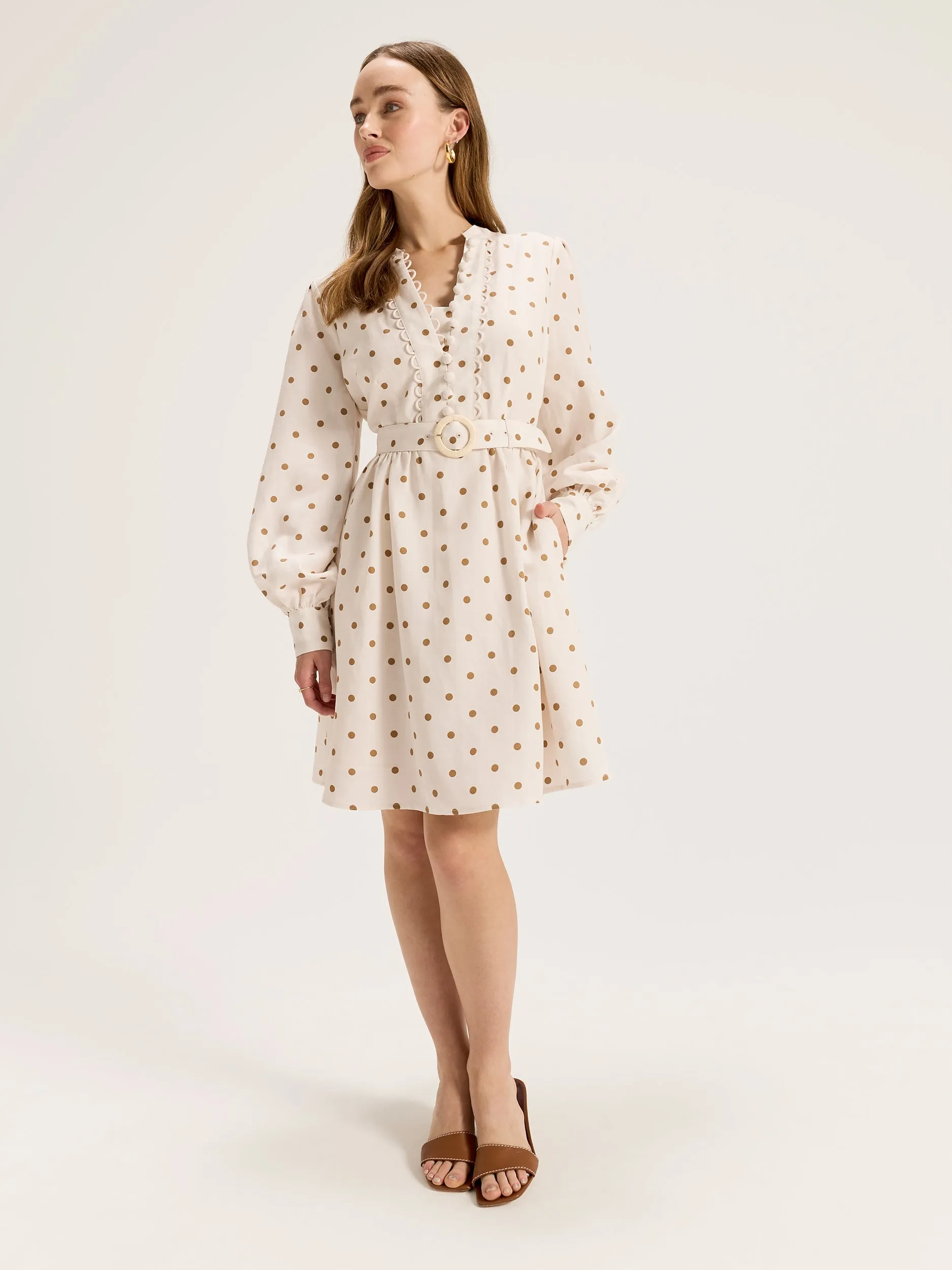 Match Spot Mini Dress