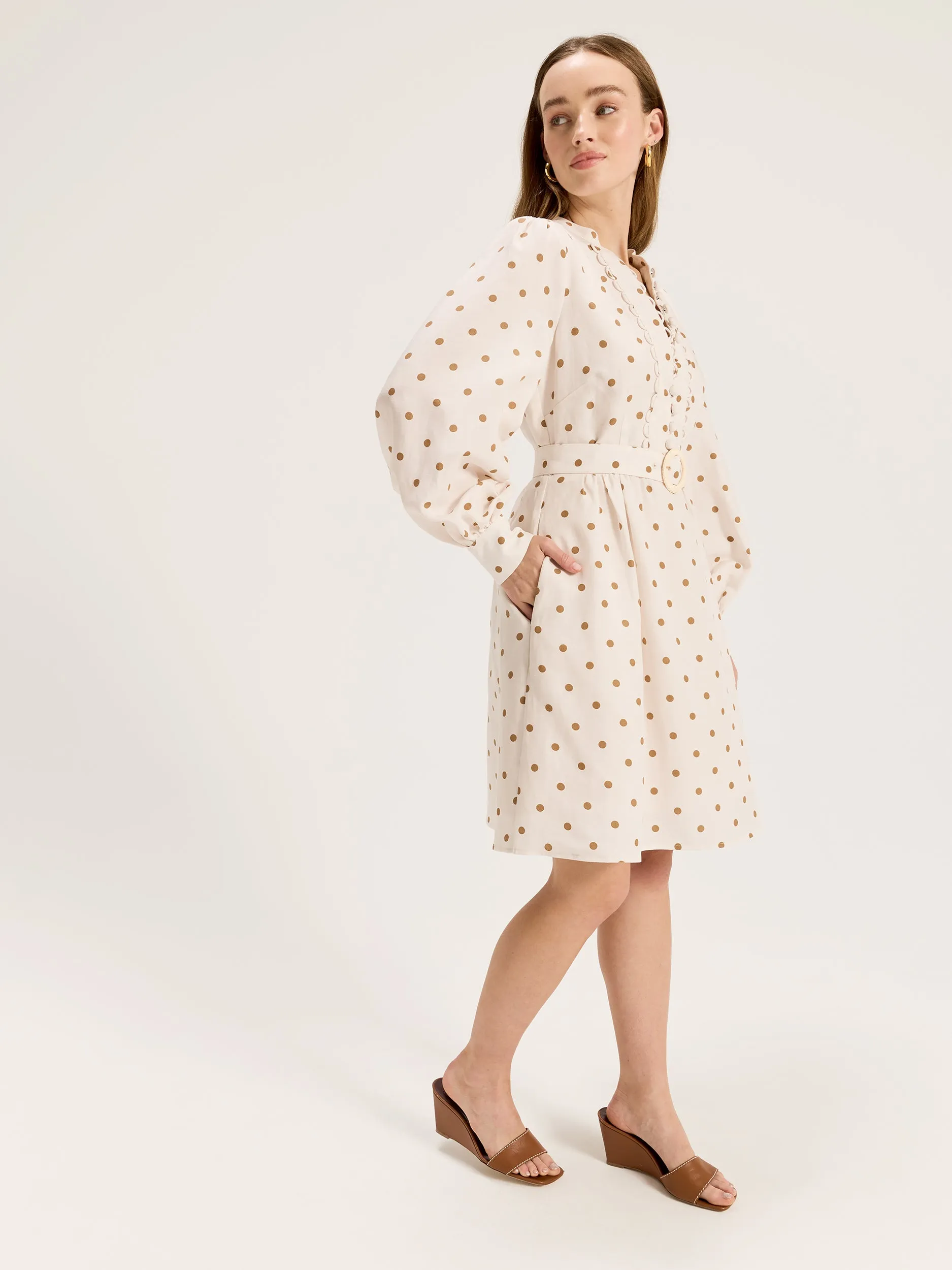 Match Spot Mini Dress