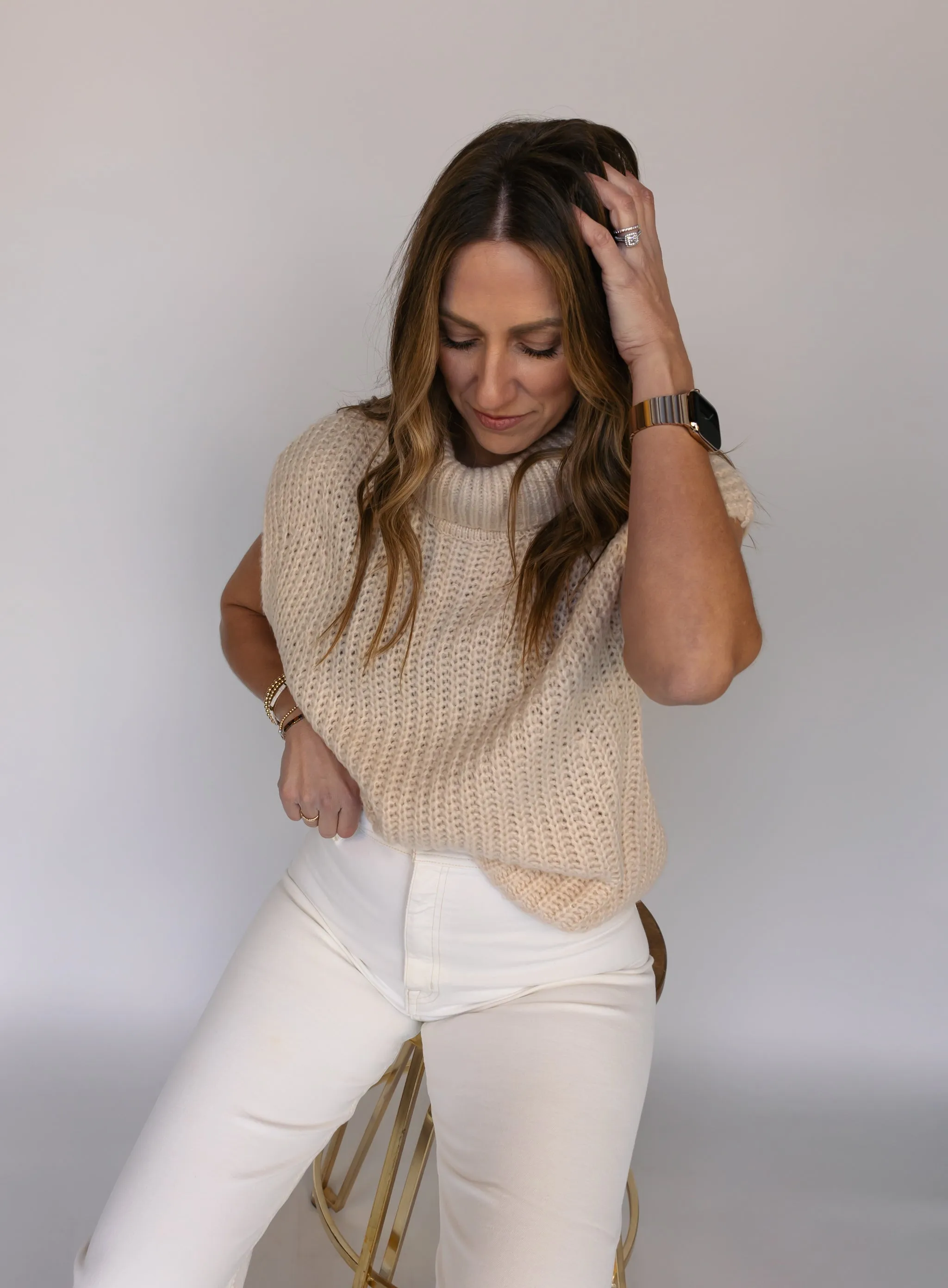 Monica Sleeveless Turtleneck - Final Sale