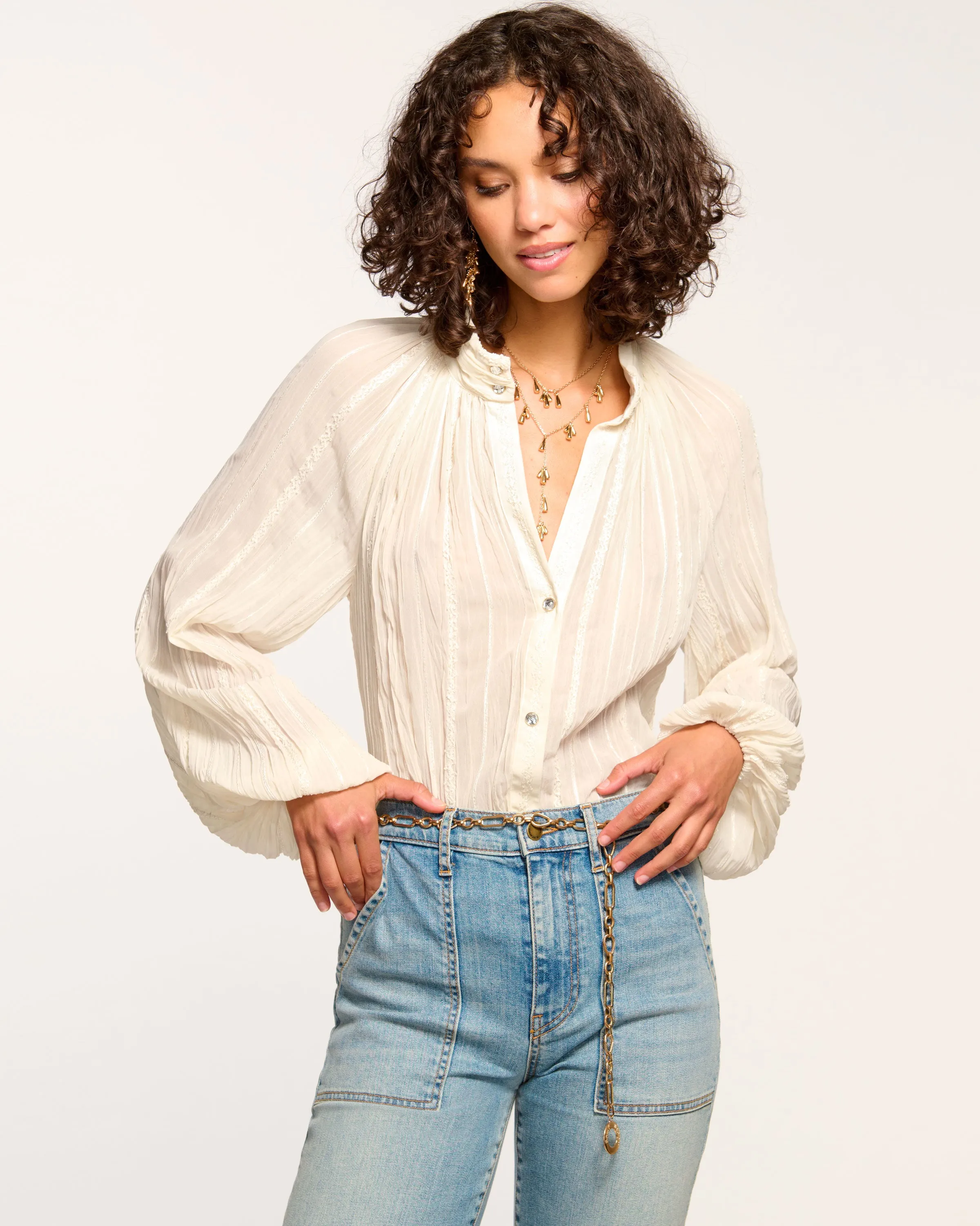 Nellie Button Down Blouse