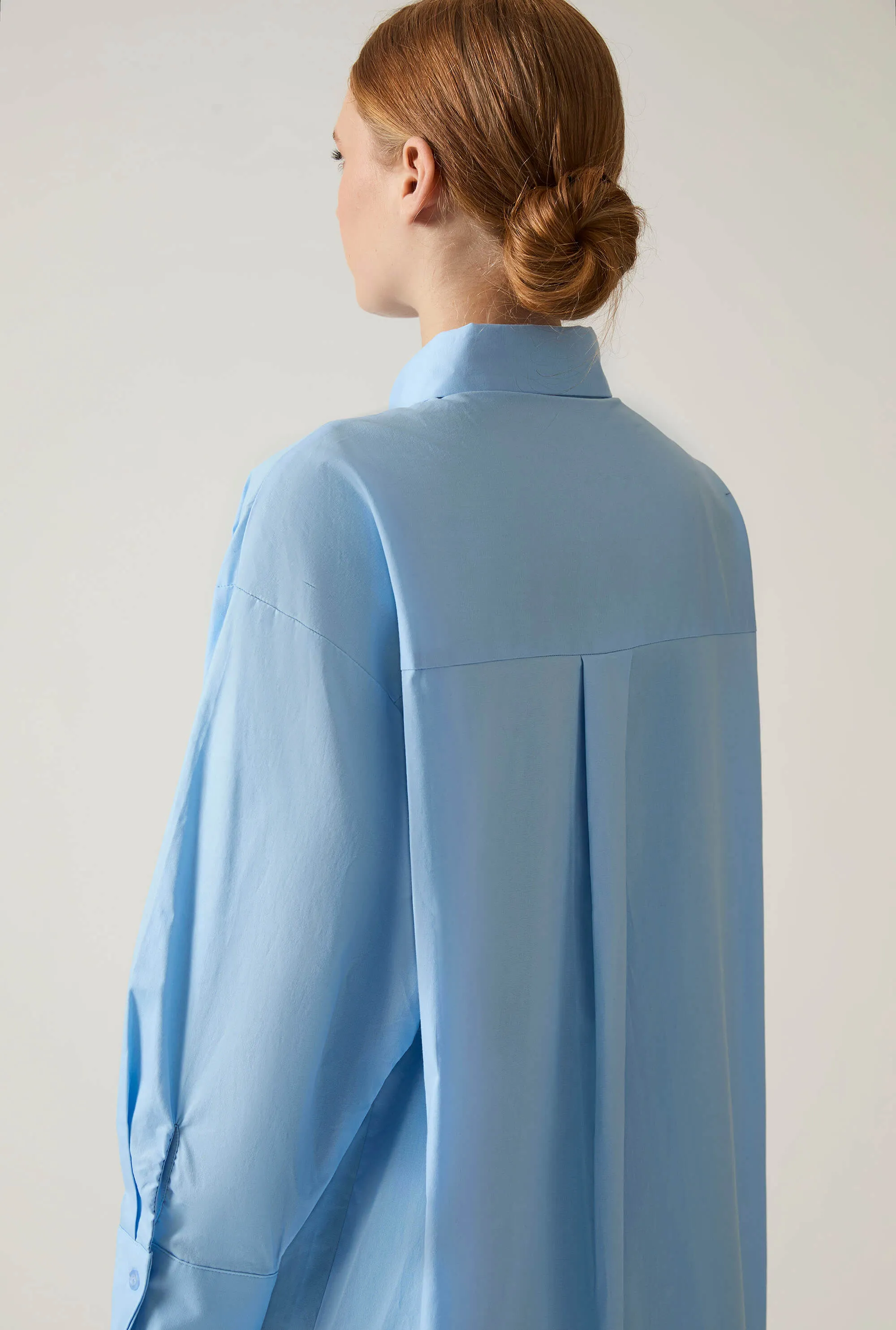 Pale Blue Oversized Shirt