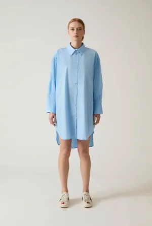 Pale Blue Oversized Shirt