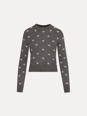 Pearl Cabochon Pullover