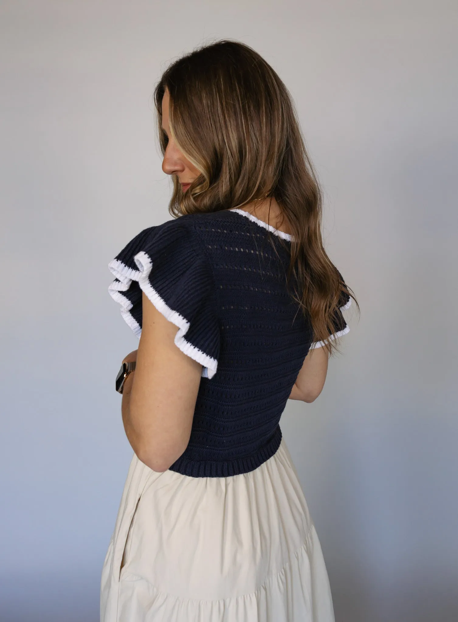 Poppy Ruffle Midi Dress