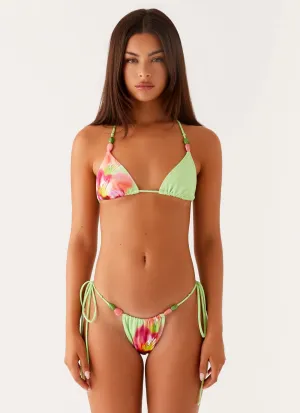 Rach Bikini Bottoms - Green Tropical