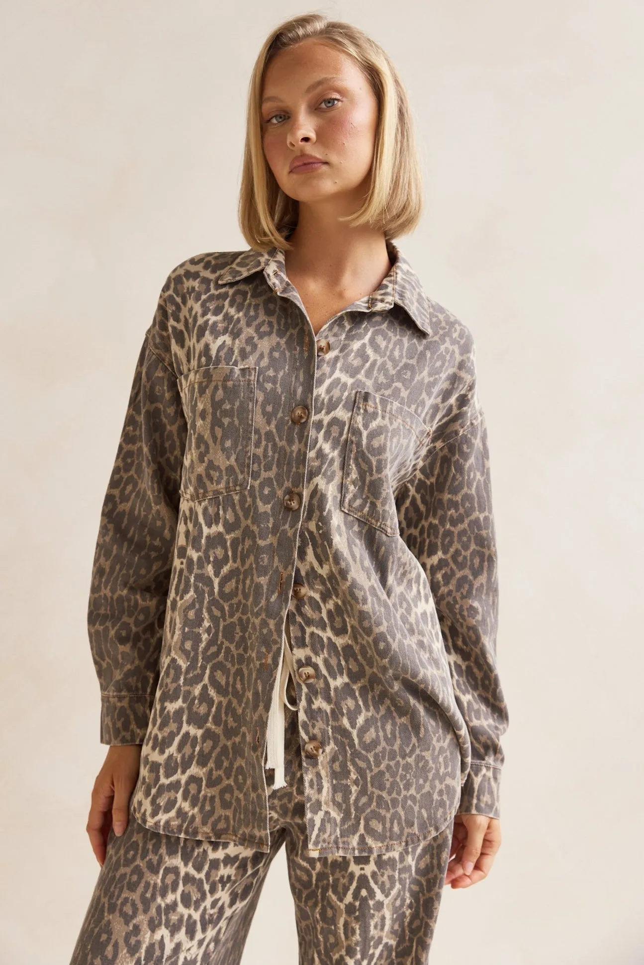 Romilda Shirt (Leopard)