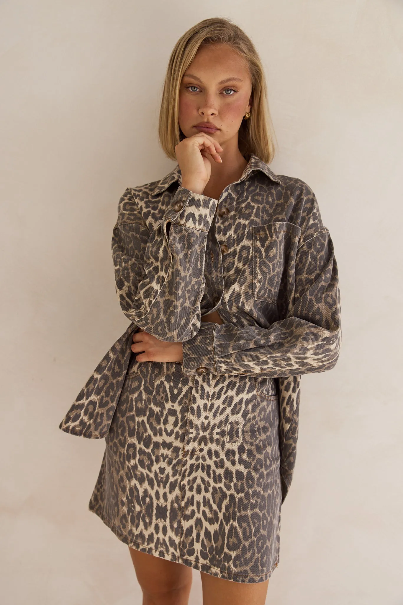 Romilda Shirt (Leopard)