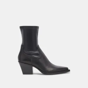 RUTGER BOOTS BLACK LEATHER - re:vita