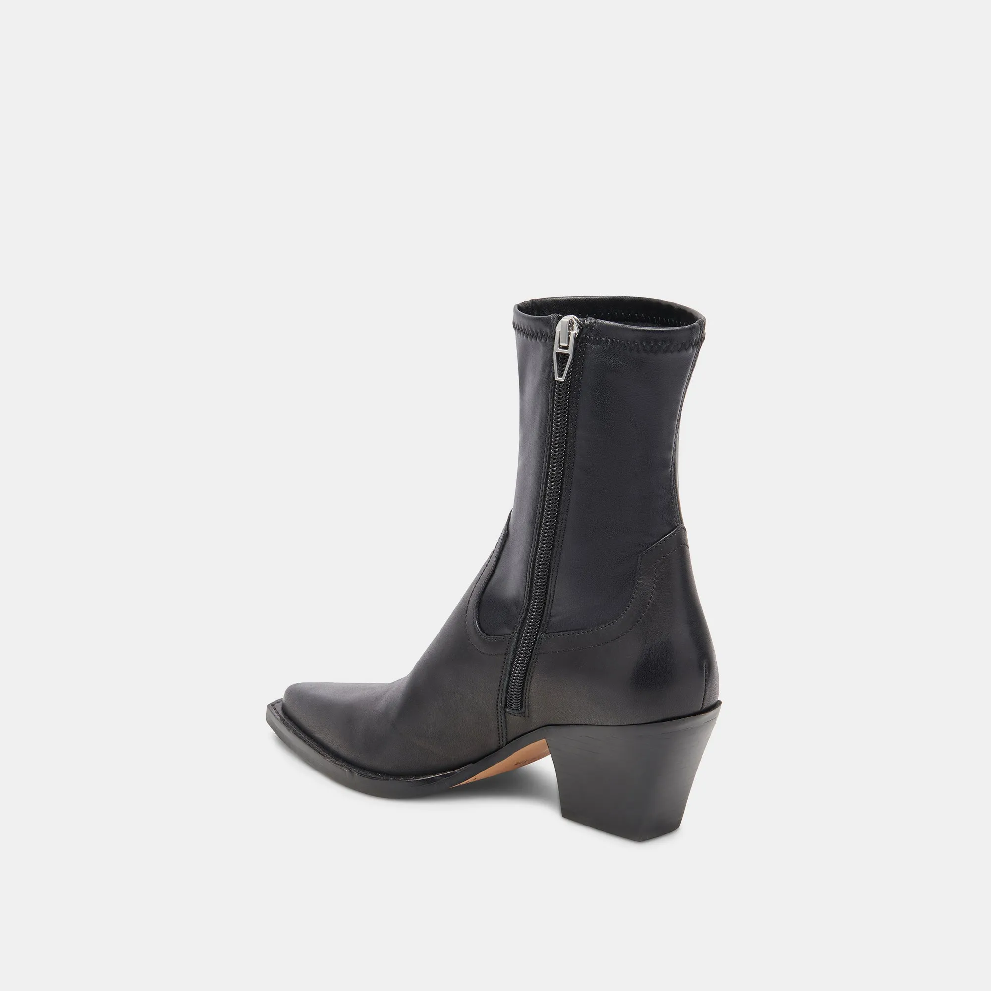 RUTGER BOOTS BLACK LEATHER - re:vita