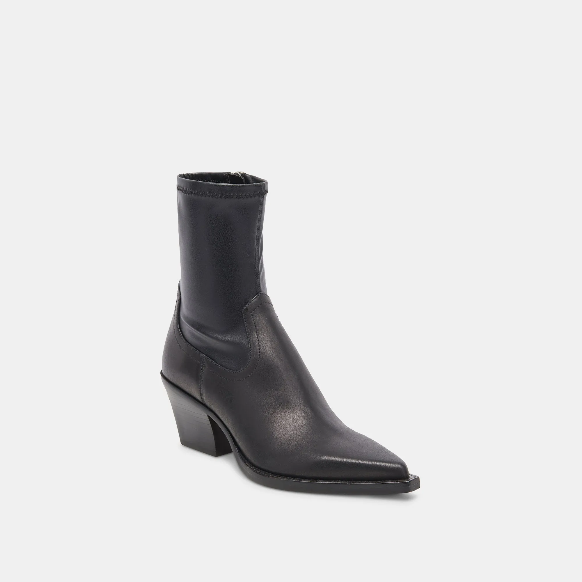 RUTGER BOOTS BLACK LEATHER - re:vita