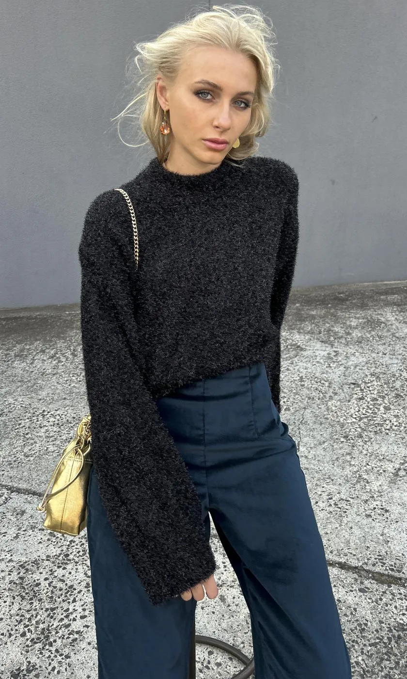 Second Female Milla Knit - Black